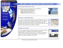 Tablet Screenshot of elforia-design.fr